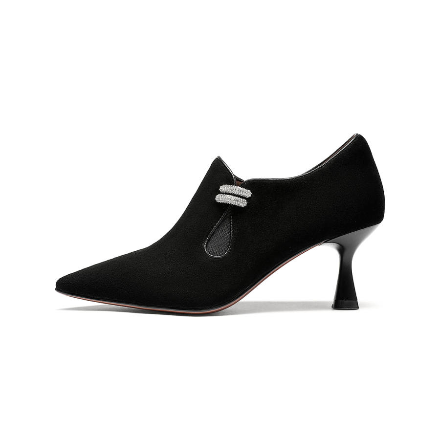 GOLDLION Sheepskin Casual Shoes 6.5cm Women's