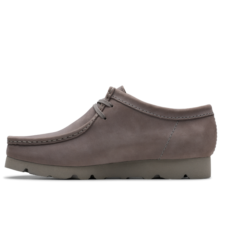 Clarks Casual Leather Shoes Men's Low Top Gray