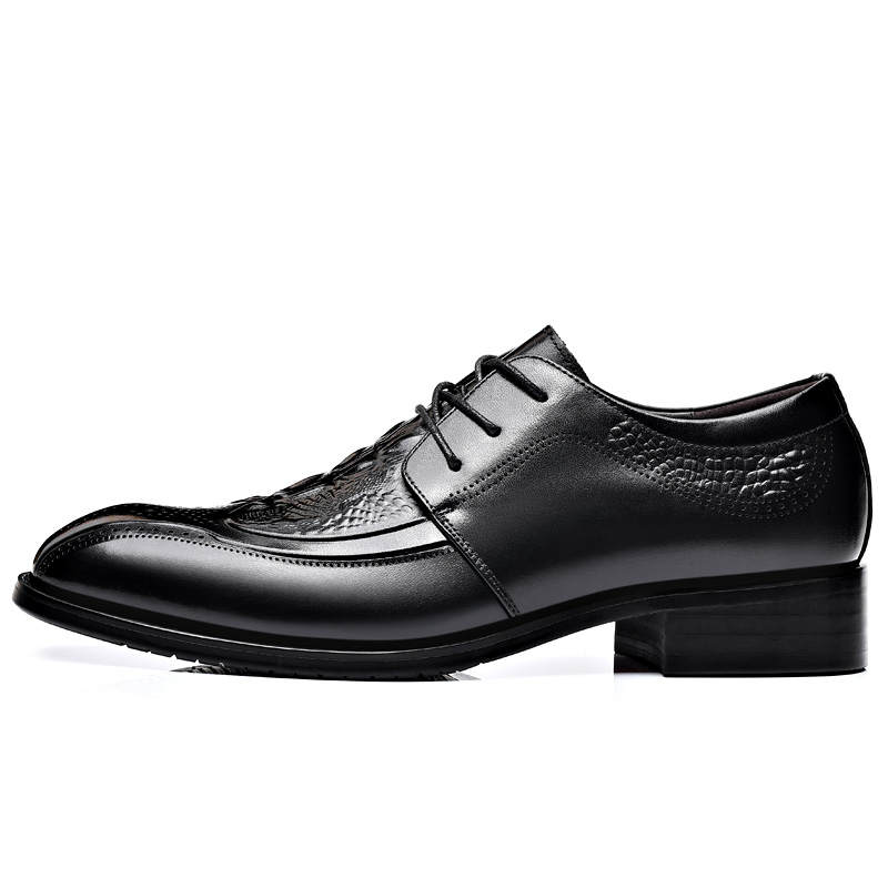 LUOMENG LUOMENG Dress Shoes Men's Low Top Black