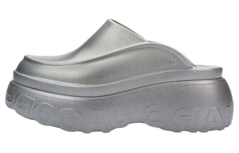 Melissa MARC JACOBS x MELISSA EVA Closed Toe Slippers Women's Silver