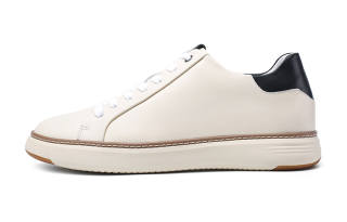 He Jinchang Low top Casual Shoes Men's Ecru