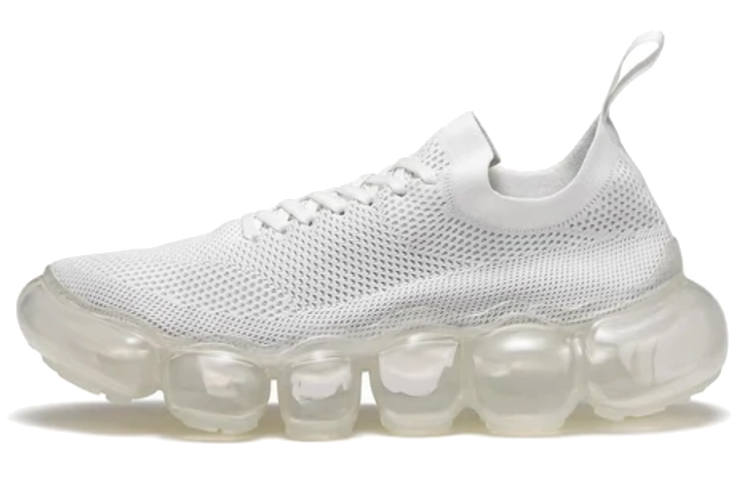Grounds Platform Shoes Unisex White