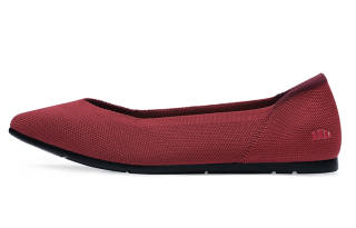 BENEUNDER Street Travel Women's Casual Shoes Women's Low Top Dark Crimson Red