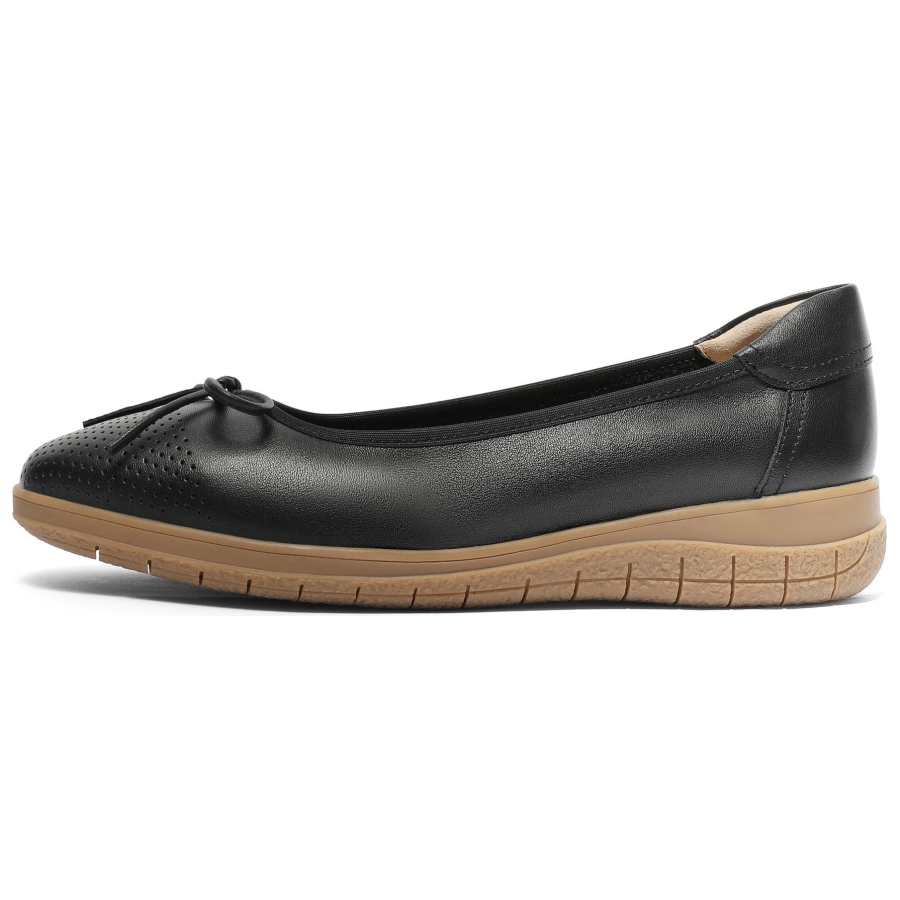 Senda Cow Leather Casual Shoes 3cm Women's
