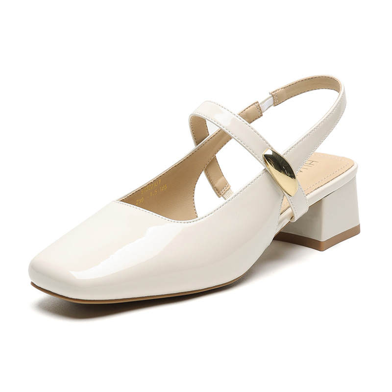 HUANAI High Heels Women's Beige/Apricot