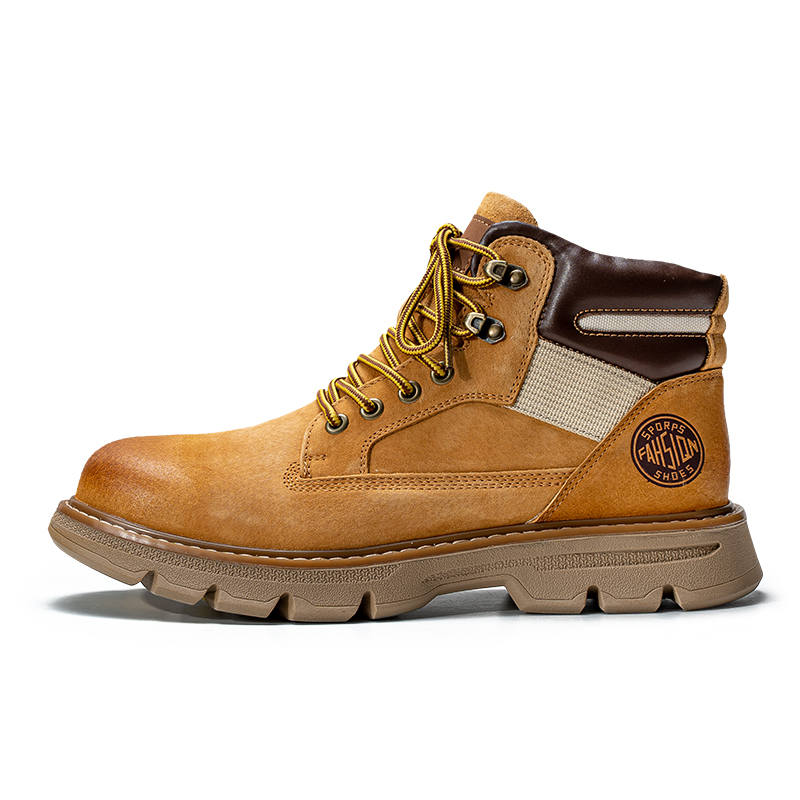 TH FABRICATE TH FABRICATE Top Grain Pig Leather Short Combat Boots Men's