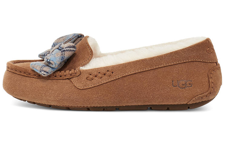 UGG UGG Ansley Plaid Bow 'Chestnut' Women's
