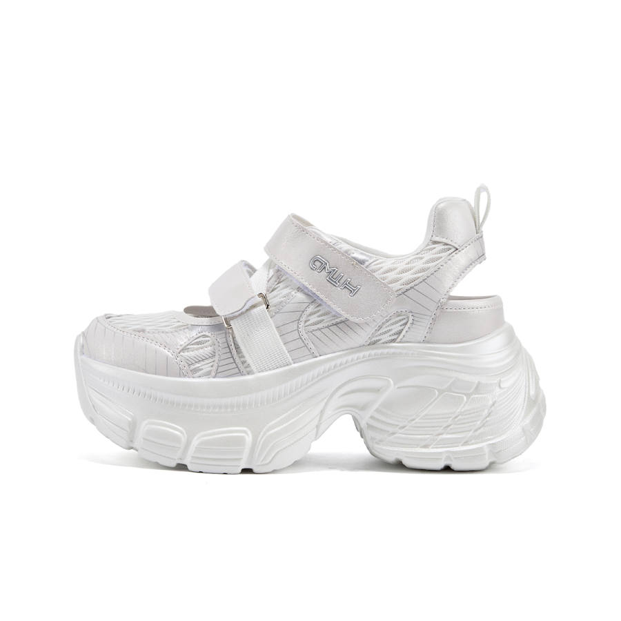 Hotwind Textile, Synthetic Leather Lightweight Low top Chunky Sneakers Women's