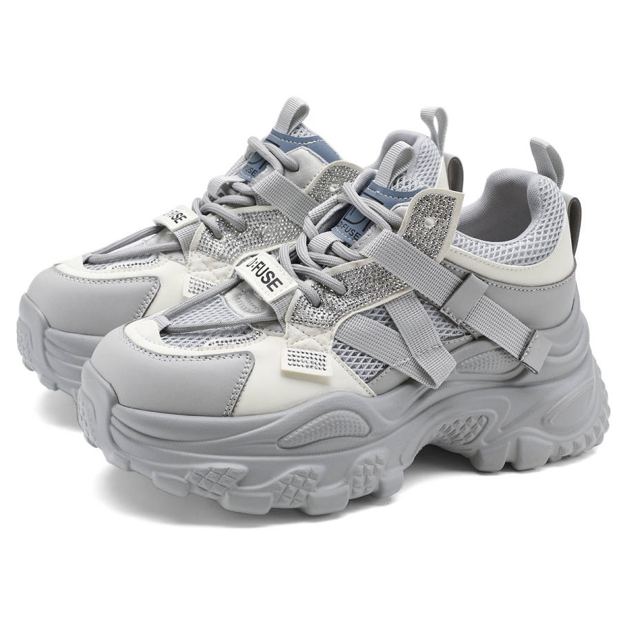 D:FUSE SCANDINAVIA D FUSE SCANDINAVIA Abrasion Resistant Abrasion Resistant Low top Chunky Sneakers Women's