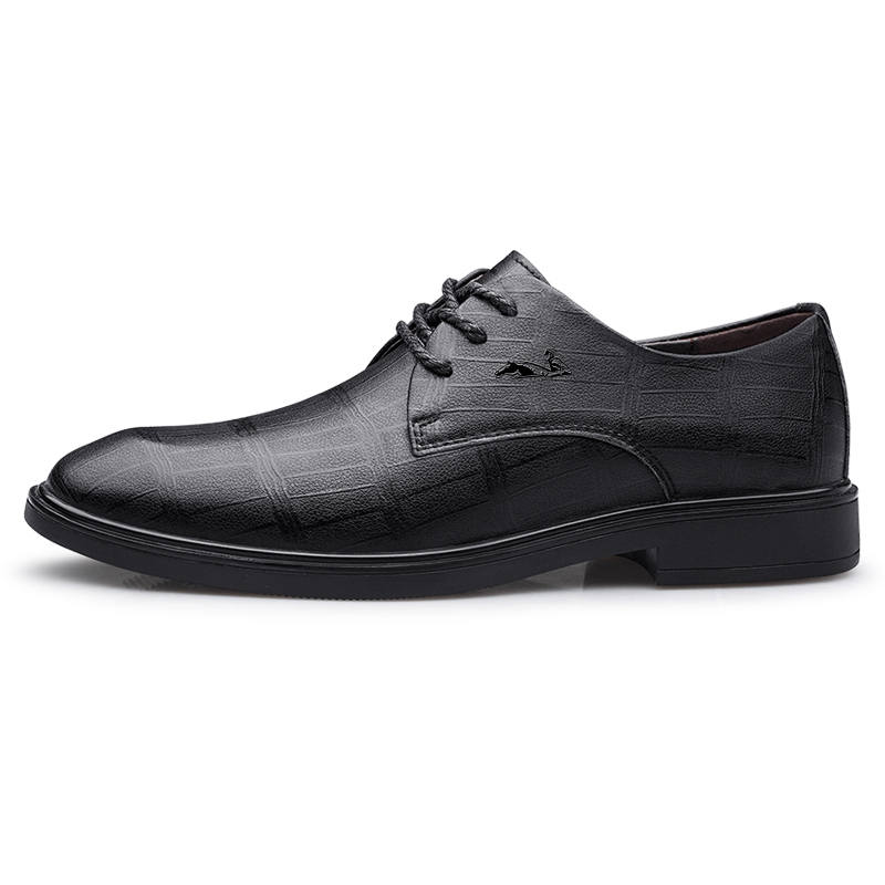 YINGLUNQISHI Pigskin Dress Shoes Men's