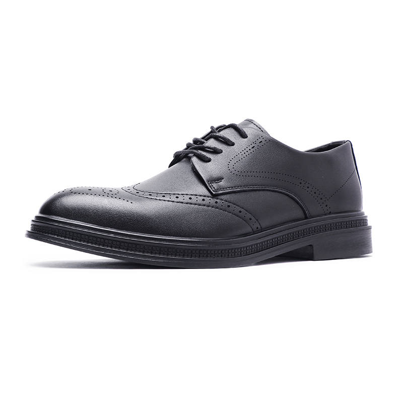V ZERO FIVE V ZERO FIVE Microfiber Leather Dress Shoes Men's