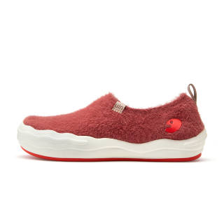 U.IN Painted Travel Shoes Toledo 8 Year Of The Dragon Red Collection Casual Shoes Women's