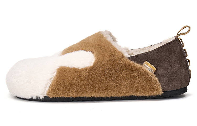 Joy&Mario Fleece Lined Thermal Slip on Women's Casual Shoes 1CM Women's
