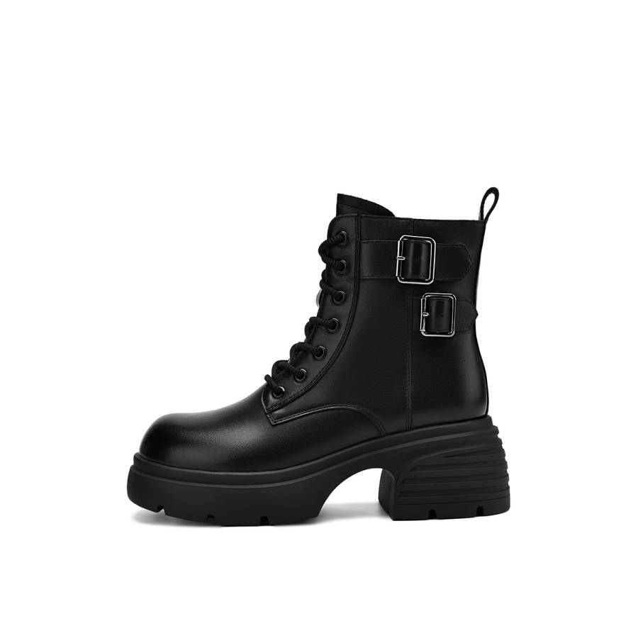 BOERDIQI Short Combat Boots Women's