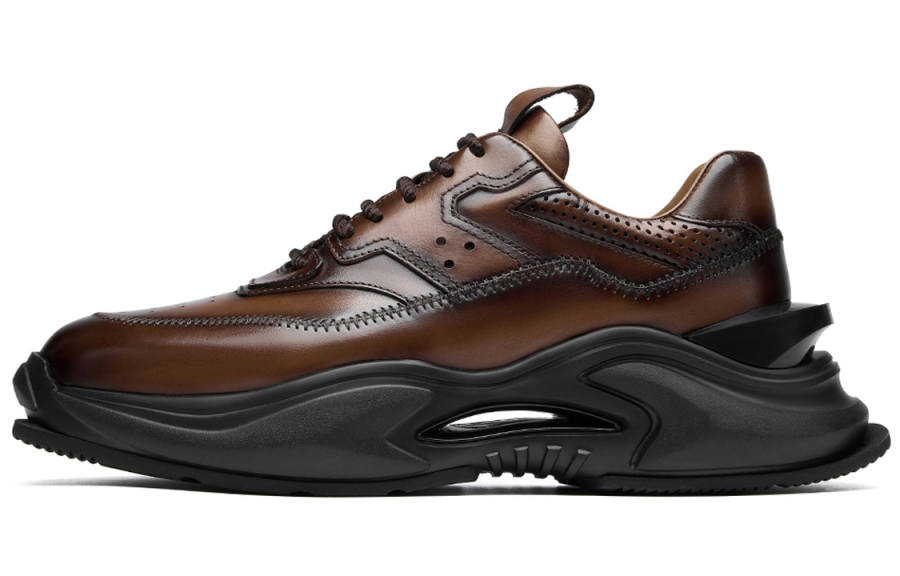 ROBERTA DI CAMERINO Low top Chunky Sneakers Men's Yellow Brown