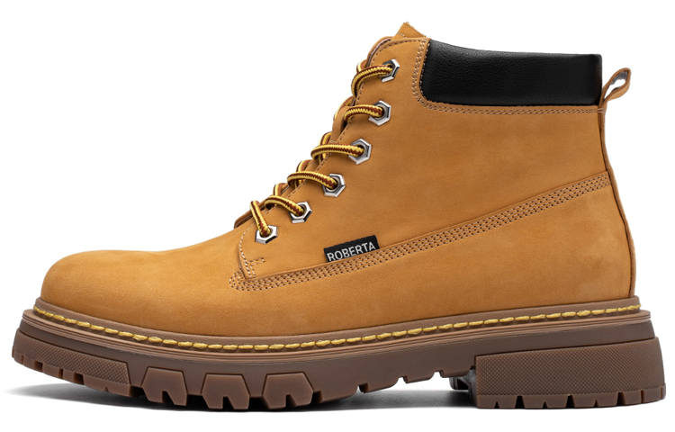 Roberta Di Camerino Outdoor Boots Men's Earth Yellow