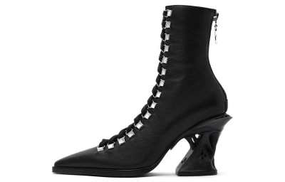 DAPHNE LAB Sugar Free Collection Ankle Boots 8.5cm Women's