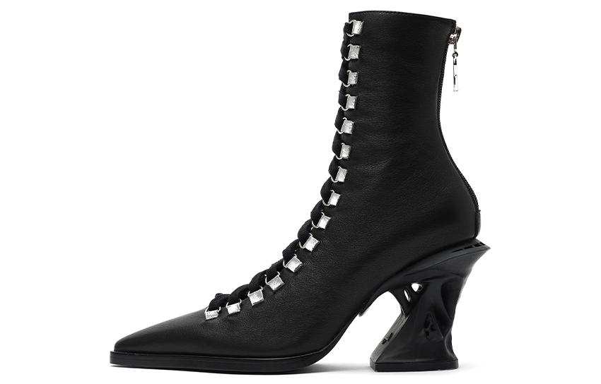 DAPHNE LAB DAPHNE LAB Sugar Free Collection Ankle Boots 8.5cm Women's