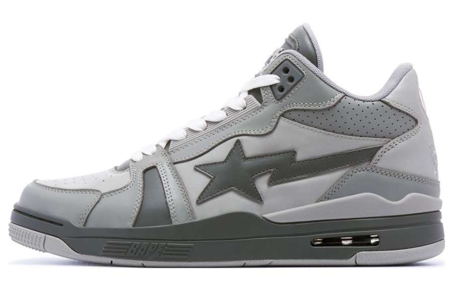A BATHING APE BAPE A BATHING APE Clutch Sta Grey