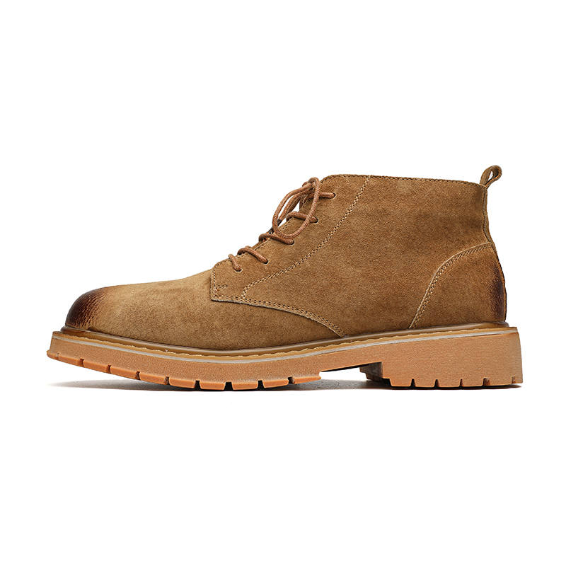 KAQIAODI Ankle Length Combat Boots Men's