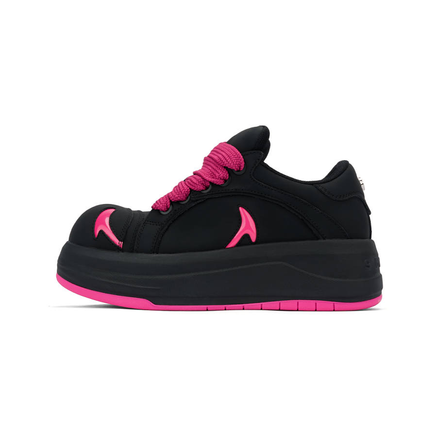 SMILEY White Whale Collection Low top Skateboard Shoes Women's Raspberry Filling
