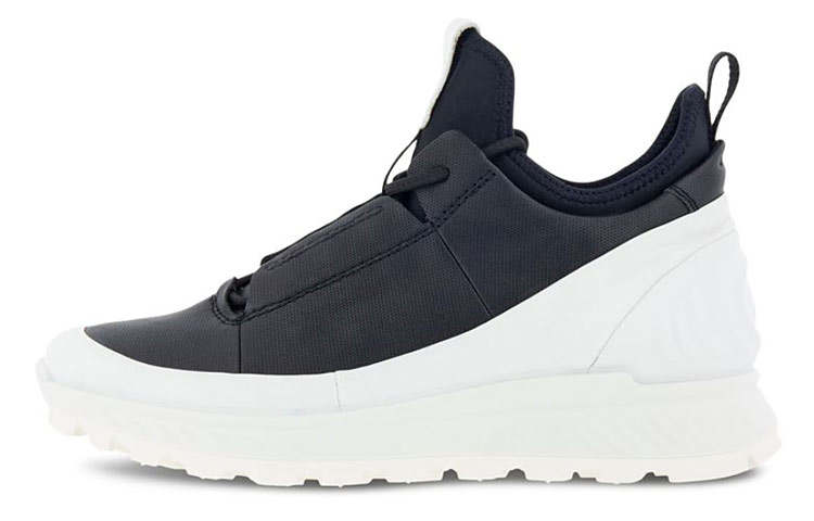 Ecco Ecco Breakthrough Cow Leather Patchwork Cushioning Waterproof And Breathable Coverage Mid top Outdoor Shoes Women's