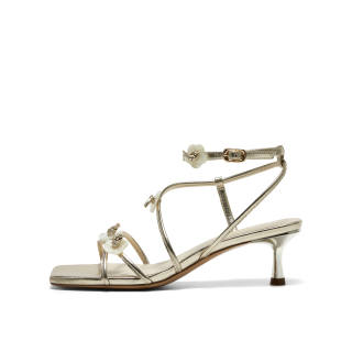 Joypeace Midsummer Dream One Strap Sandals 5CM Women's Gold