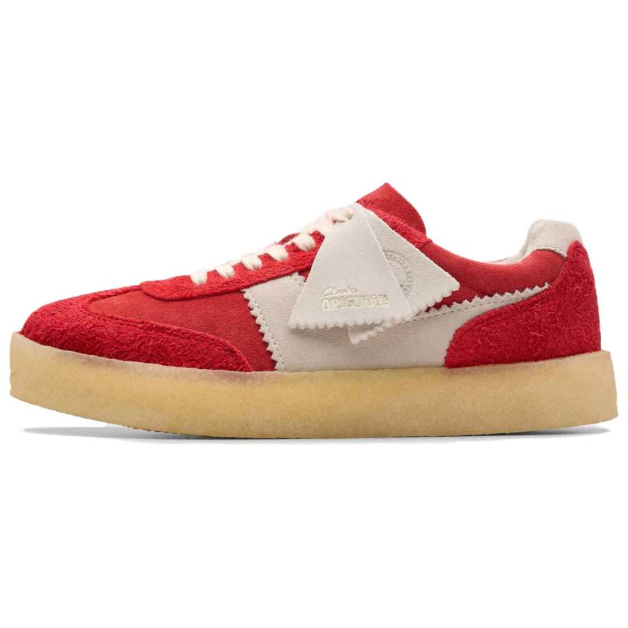 Clarks Tor 80 suede panelled sneakers Women's