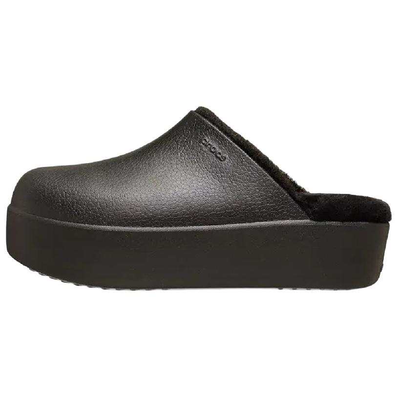 Crocs Women's Dylan Abrasion Resistant Closed Toe Slippers Women's Black