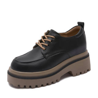 Shangjinni Microfiber Leather Casual Shoes 8cm Women's