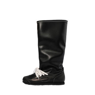Lost In Echo Top Grain Cow Leather Knee high Boots Women's