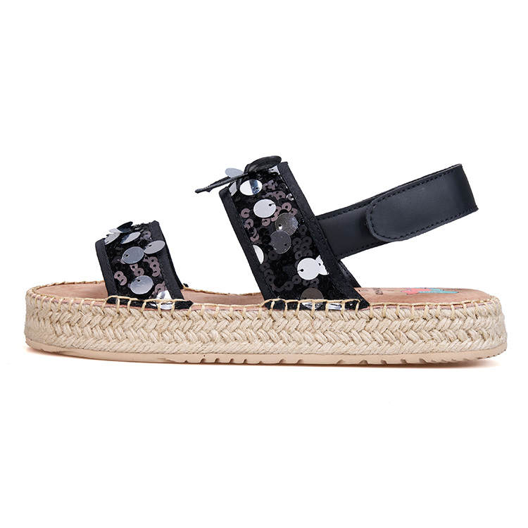 Joy&Mario Textile, Synthetic Leather Beach Sandals Women's