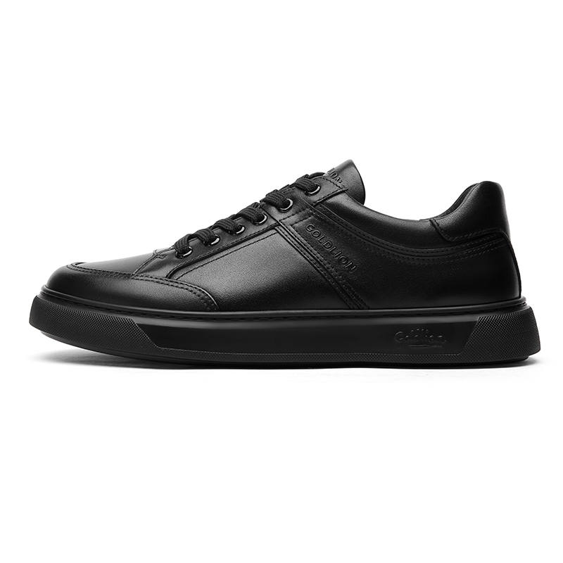 GOLDLION Low top Skateboard Shoes Men's Black