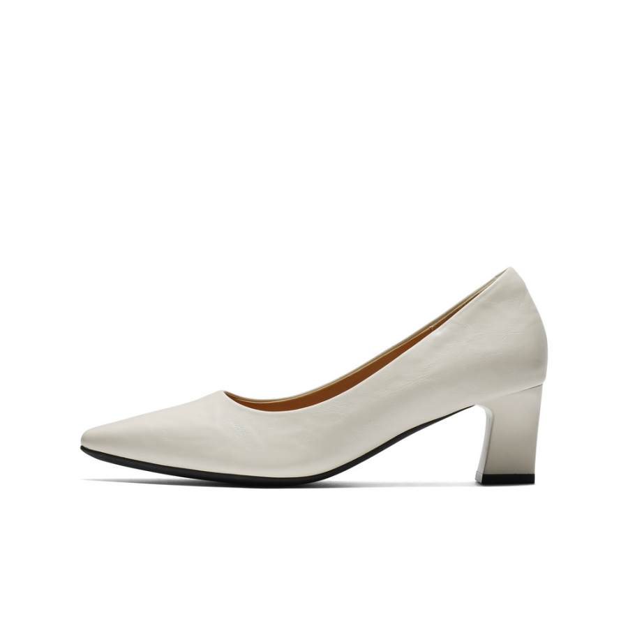 BELLE High Heels Women's Ecru/Black