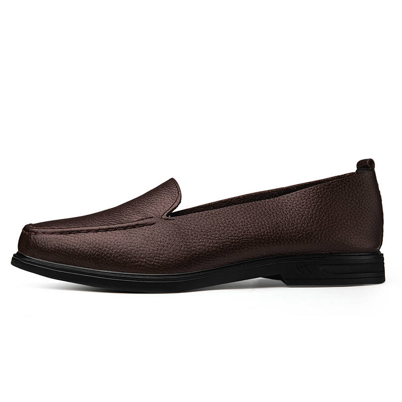 DAOTUSEN Casual Leather Shoes Men's Low Top