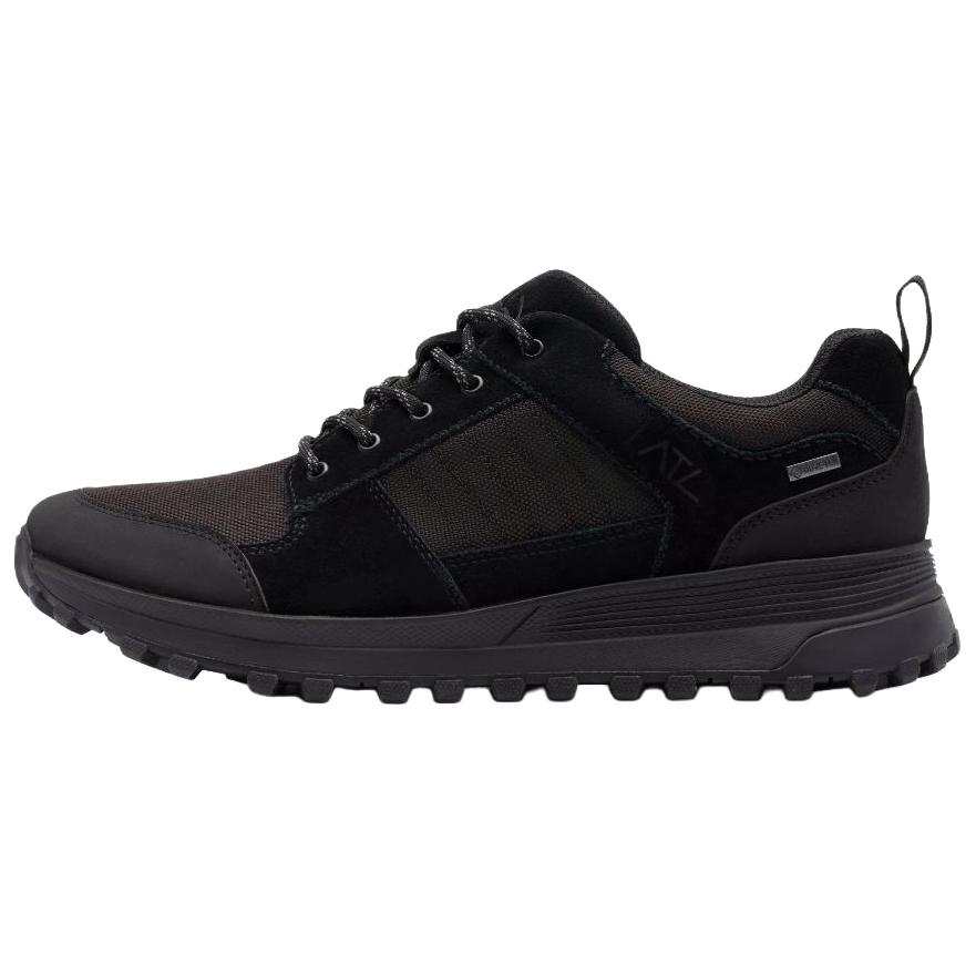 Clarks ATL Trek GTX Suede Low top Casual Shoes Men's Black