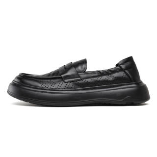 HUITE Casual Leather Shoes Men's Low Top