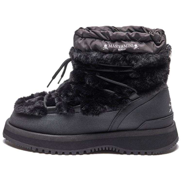 Suicoke MASTERMIND WORLD x Suicoke Fabric Snow Boots Unisex Black