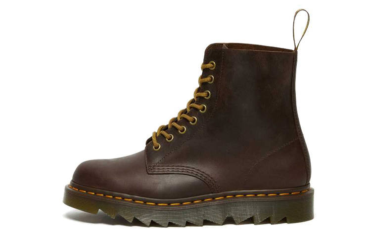 Dr.Martens Dr. Martens 1460 Pascal Ziggy Combat Boots Brown