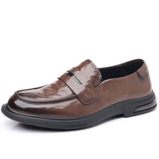 PTLS Cow Split Leather Fashion Trend Casual Shoes Men's