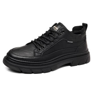 POPULAR ROUSE PR Cow Split Leather Low top Casual Shoes Men's