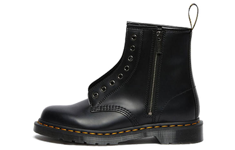 Dr.Martens Dr. Martens Dr.Martens 1460 Elastic Smooth Leather Lace Up Boots 'Black'