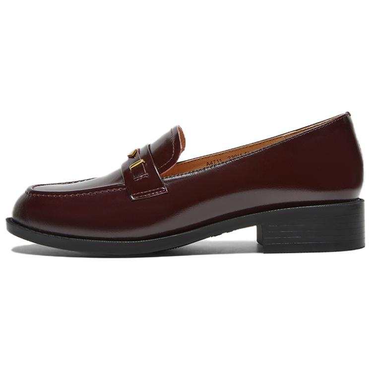 BASTO First Love Garden Cow Leather Loafers Women's