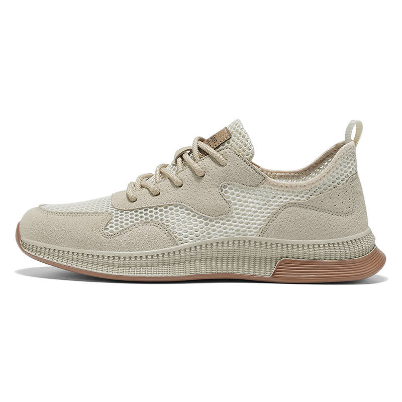 Mulinsen Synthetic Leather Abrasion Resistant Coverage Lightweight Low top Casual Shoes Men's