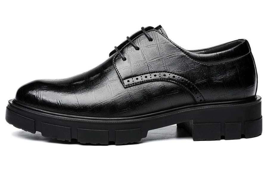 CHINT Men's Casual Shoes Men's Low Top Black