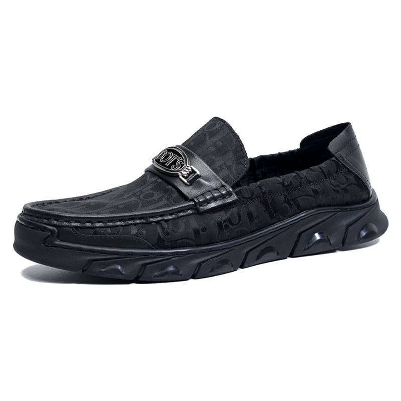 SENJIALUO Casual Shoes Men's Black