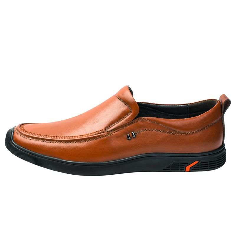 GONGNIULEITING Top Grain Cow Leather Casual Shoes Men's