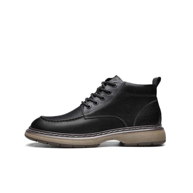 PARDASAUL PARDASAUL Cow Leather Short Combat Boots Men's