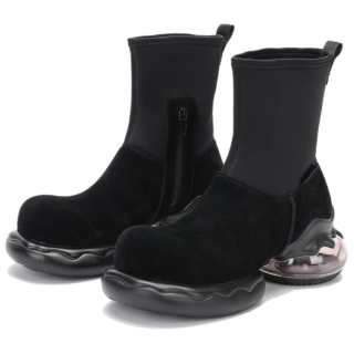 DAPHNE LAB Cow Suede Ankle Boots 5.5cm Women's