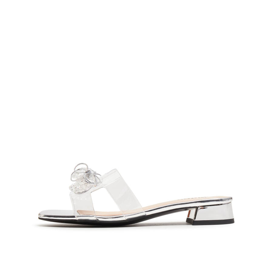 Joypeace Slip Resistant Slip Resistant Slide Slippers Women's Silver